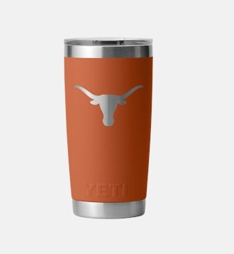 YETI- UT Texas 20oz Tumbler in Clay